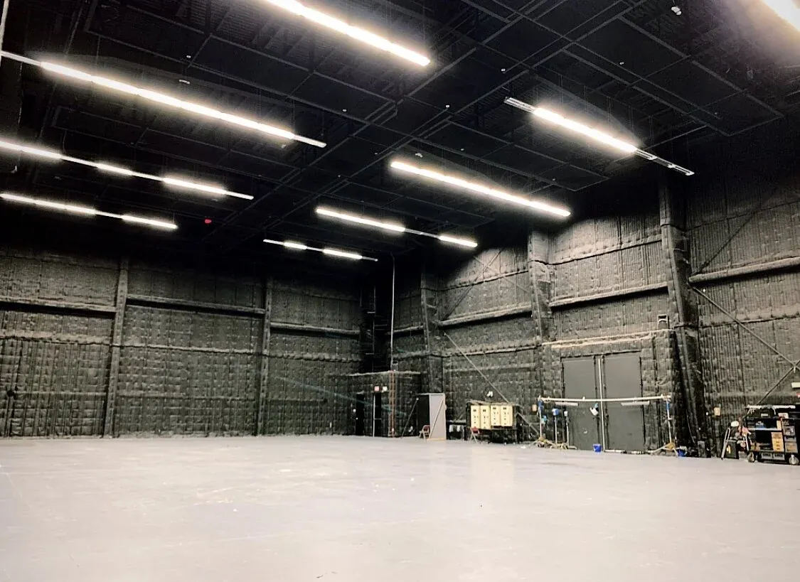 Soundstage 1 in use